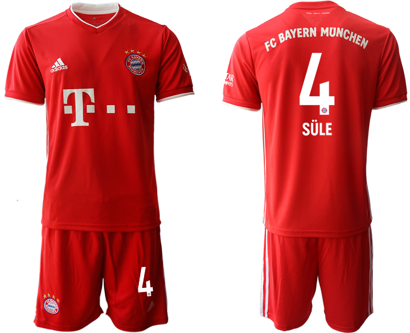 2020-21 Bayern Munich 4 SULE Home Soccer Jersey
