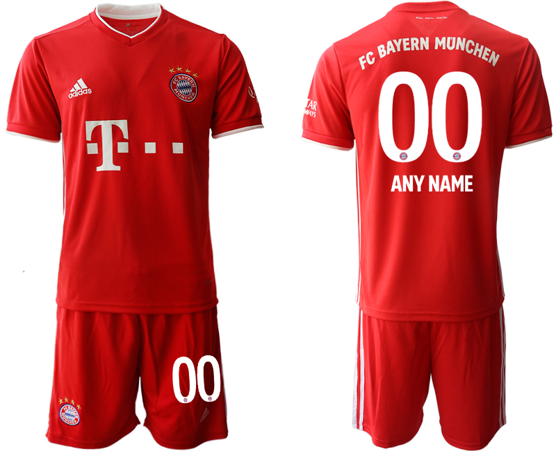 2020-21 Bayern Munich Customized Home Soccer Jersey