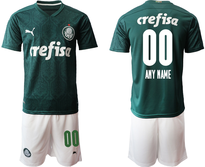 2020-21 Palmeiras Customized Home Soccer Jersey