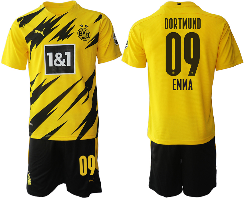 2020-21 Dortmund 09 EMMA Home Soccer Jersey