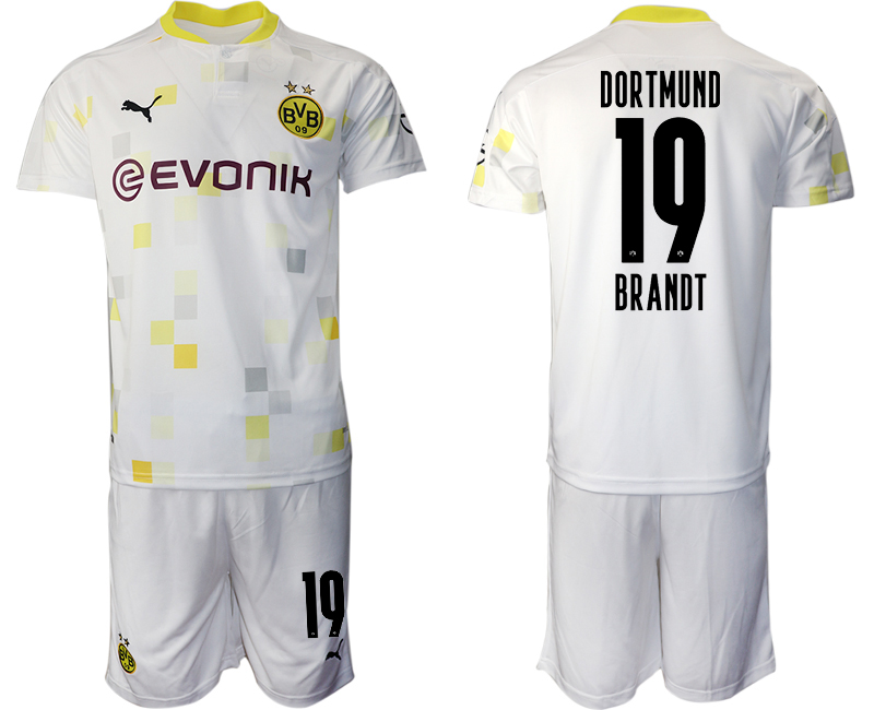 2020-21 Dortmund 19 BRANDT Third Away Soccer Jersey