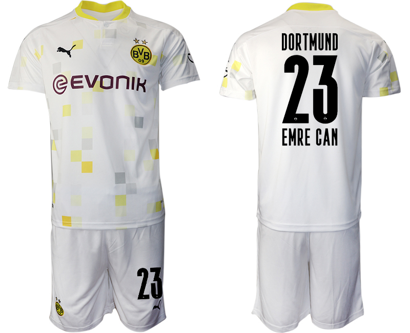 2020-21 Dortmund 23 EMRE CAN Third Away Soccer Jersey