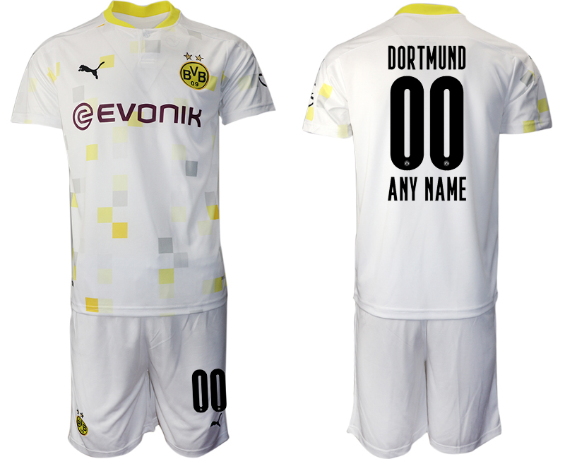 2020-21 Dortmund Customized Third Away Soccer Jersey