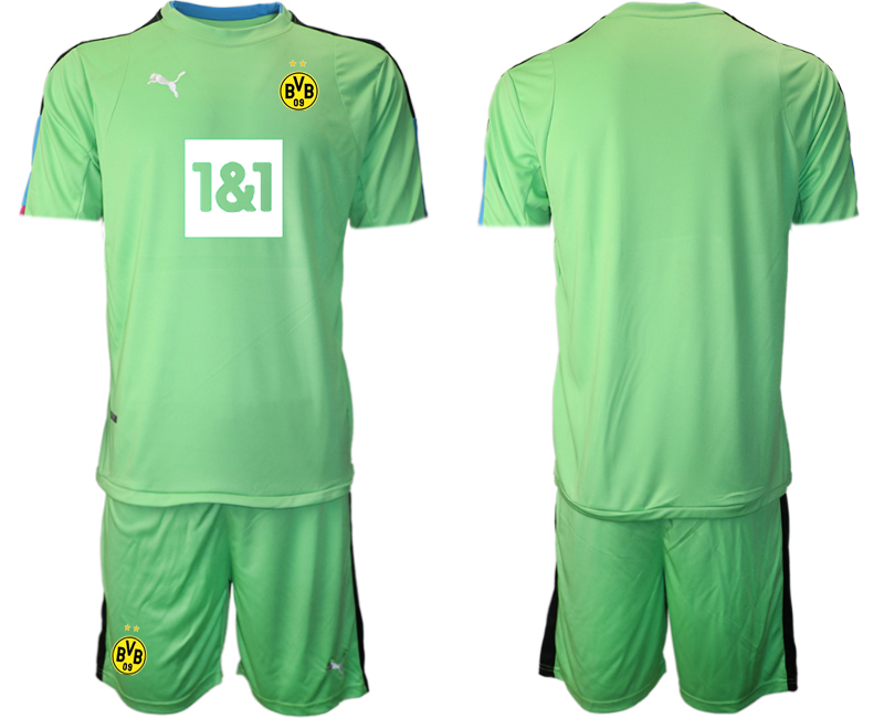 2020-21 Dortmund Fruit Green Goalkeeper Soccer Jersey