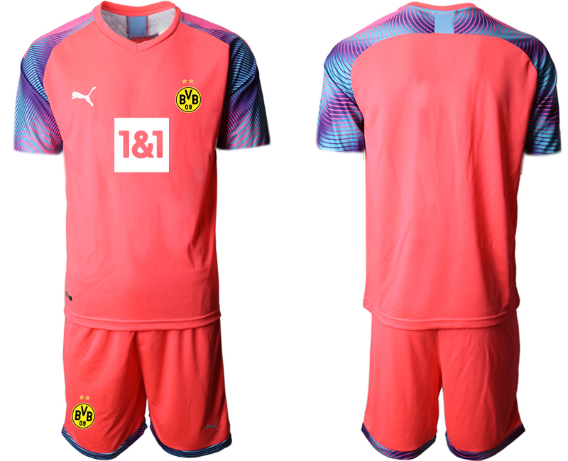 2020-21 Dortmund Pink Goalkeeper Soccer Jersey