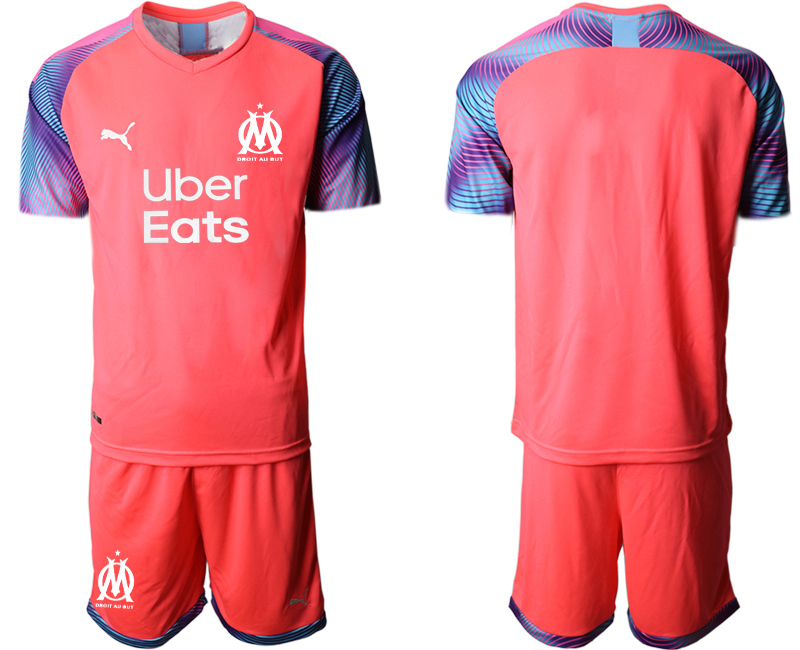 2020-21 Marseilles Pink Goalkeeper Soccer Jersey