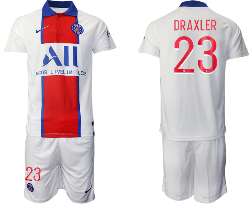 2020-21 Paris Saint-Germain 23 DRAXLER Away Soccer Jersey