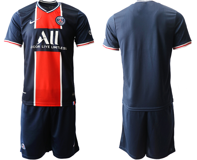 2020-21 Paris Saint-Germain Home Soccer Jerseys