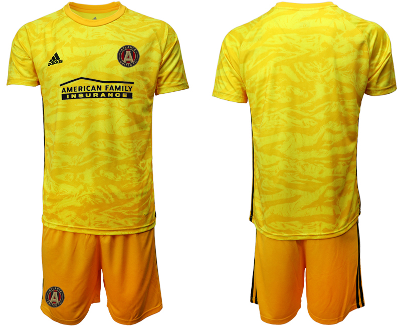 2020-21 Atlanta United FC Yellow Goalkeeper Soccer Jersey