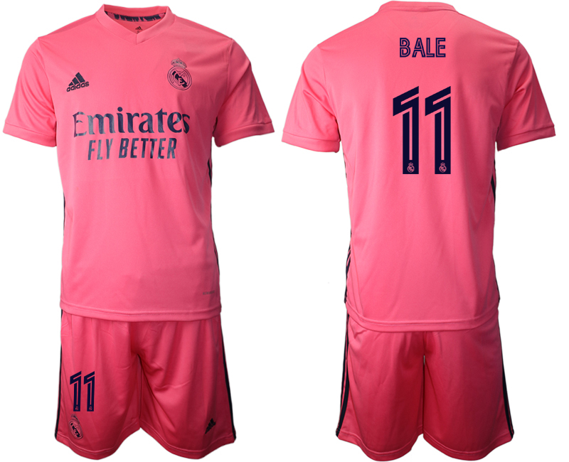 2020-21 Real Madrid 11 BALE Away Soccer Jersey