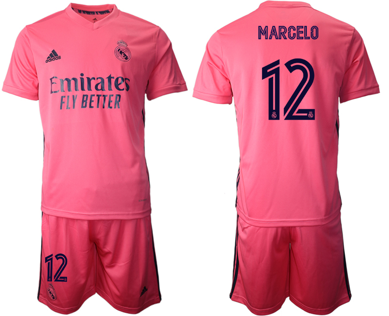 2020-21 Real Madrid 12 MARCELO Away Soccer Jersey