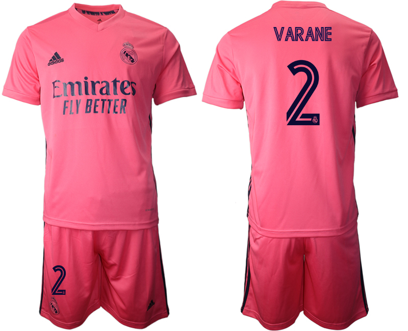 2020-21 Real Madrid 2 VARANE Away Soccer Jersey