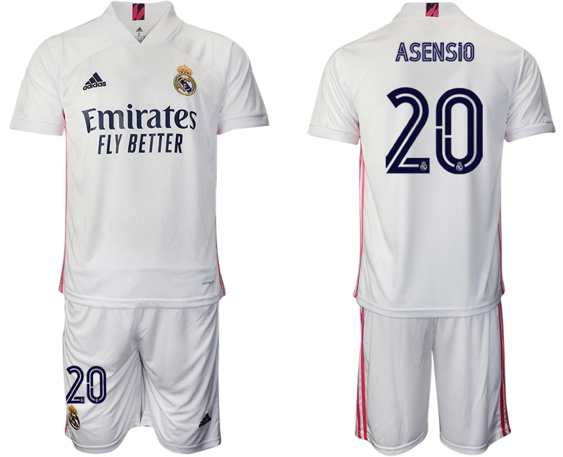 2020-21 Real Madrid 20 ASENSIO Home Soccer Jersey