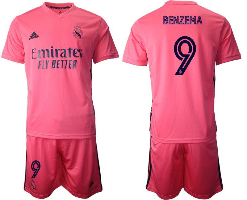 2020-21 Real Madrid 9 BENZEMA Away Soccer Jersey
