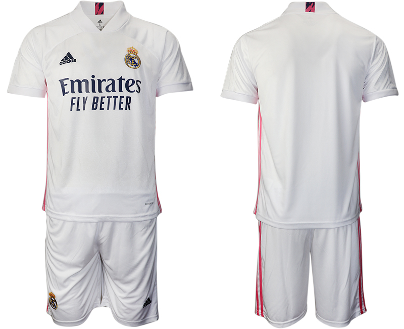2020-21 Real Madrid Home Soccer Jersey