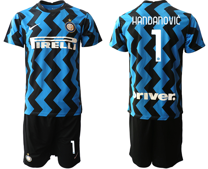 2020-21 Inter Milan 1 HANDANOVIC Home Soccer Jersey