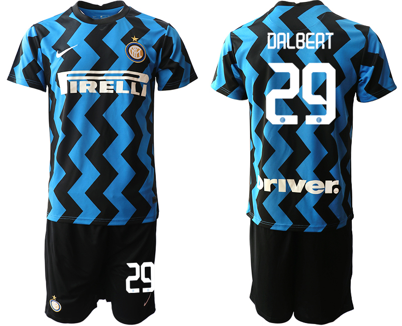 2020-21 Inter Milan 29 DALBERT Home Soccer Jersey