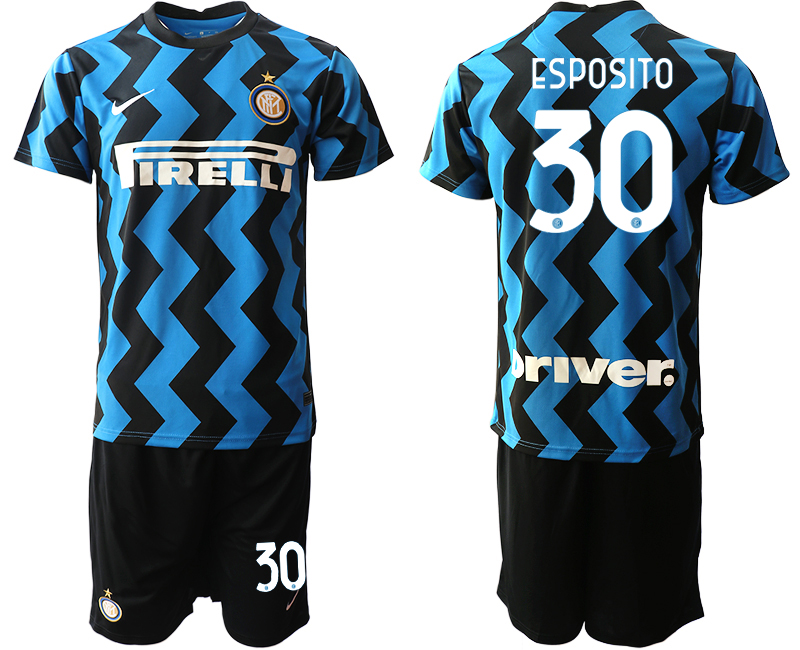 2020-21 Inter Milan 30 ESPOSITO Home Soccer Jersey - Click Image to Close