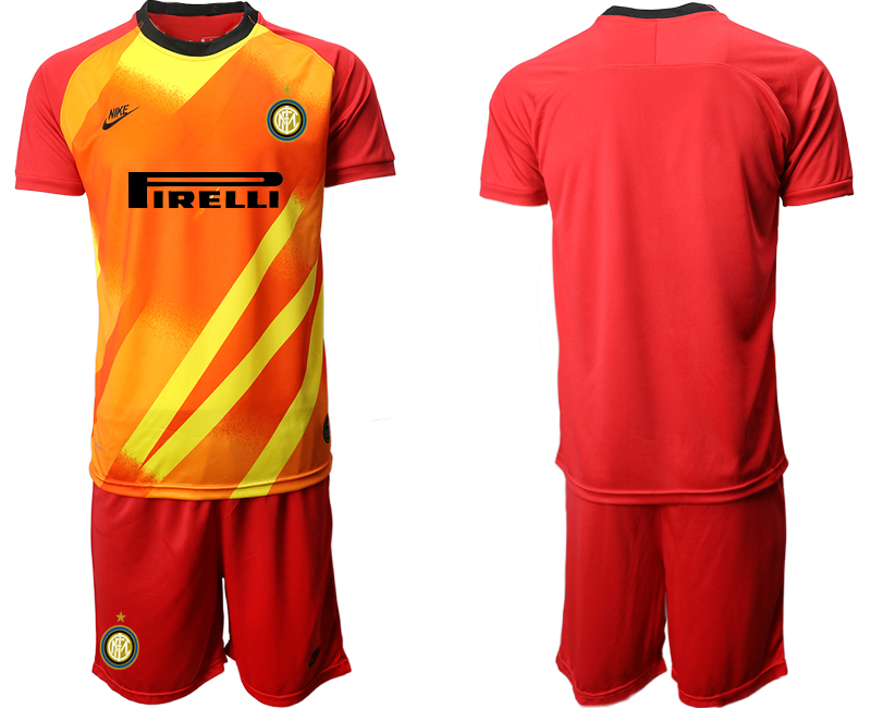2020-21 Inter Milan Red Goalkeeper Soccer Jersey