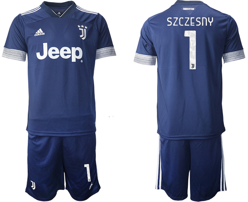 2020-21 Juventus 1 SZCZESNY Away Soccer Jersey - Click Image to Close