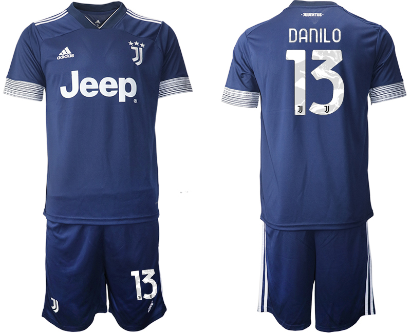 2020-21 Juventus 13 DANILO Away Soccer Jersey