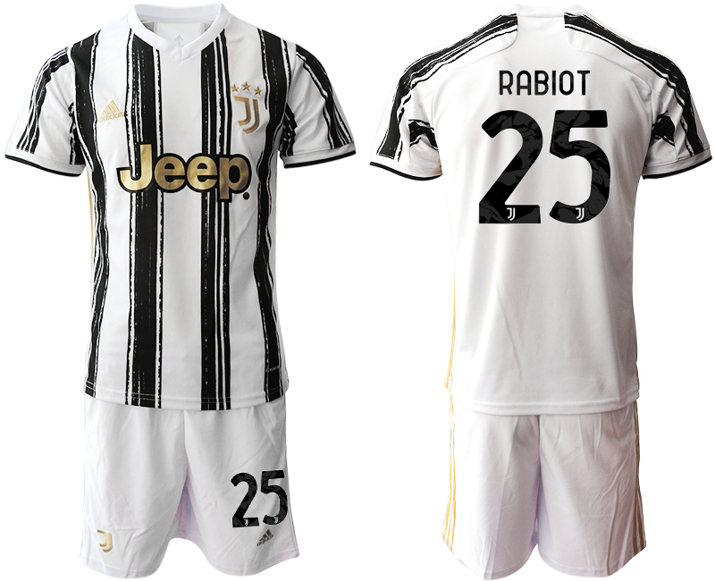 2020-21 Juventus 25 RABIOT Home Soccer Jersey