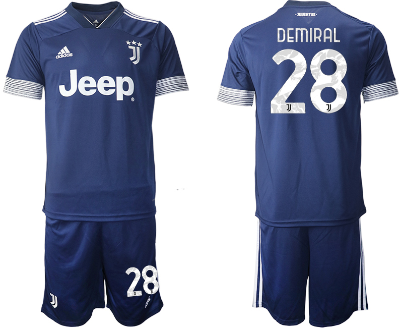 2020-21 Juventus 28 DEMIRAL Away Soccer Jersey