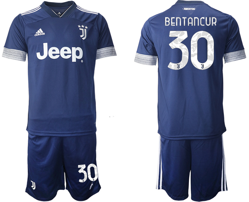 2020-21 Juventus 30 BENTANCUR Away Soccer Jersey