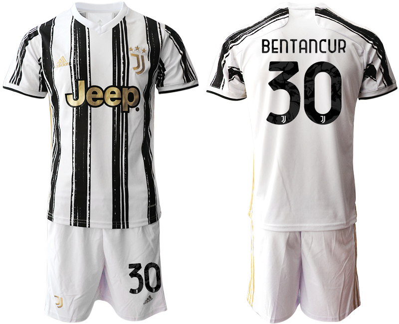 2020-21 Juventus 30 BENTANCUR Home Soccer Jersey