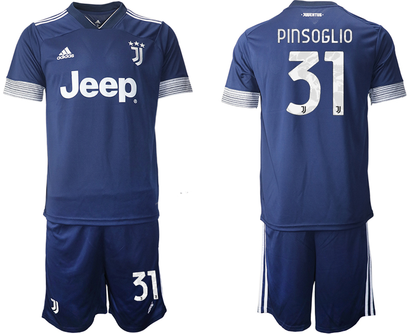 2020-21 Juventus 31 PINSOGLIO Away Soccer Jersey
