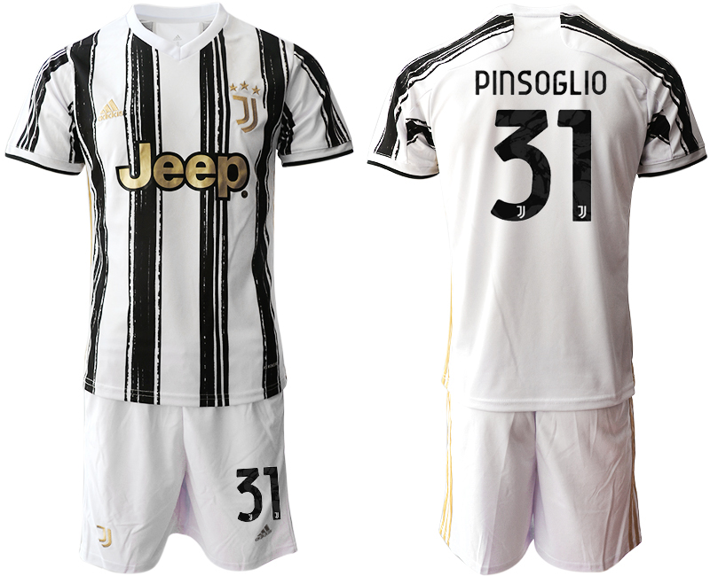 2020-21 Juventus 31 PINSOGLIO Home Soccer Jersey