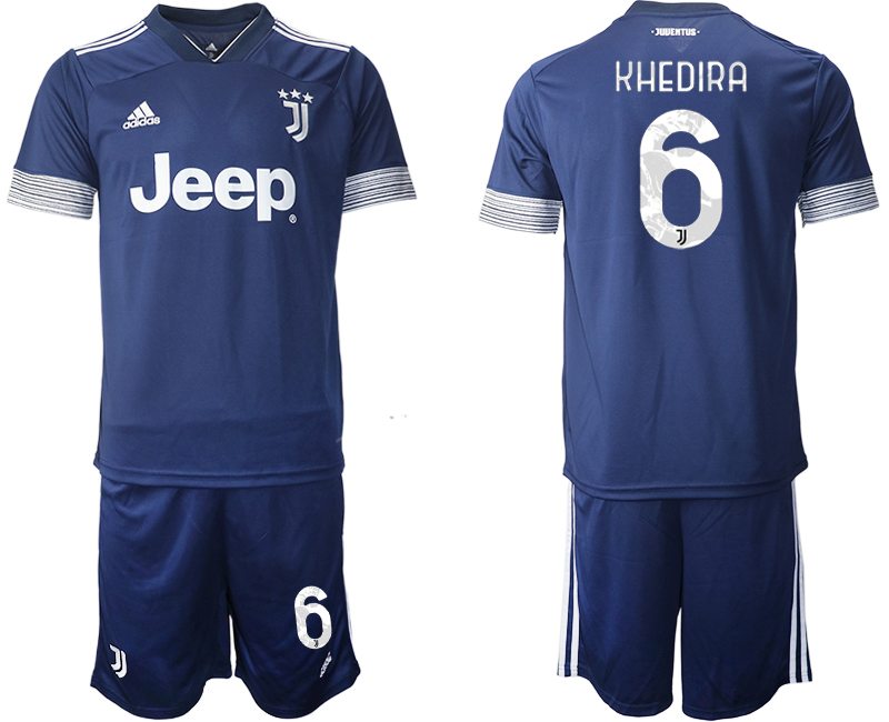2020-21 Juventus 6 KHEDIRA Away Soccer Jersey