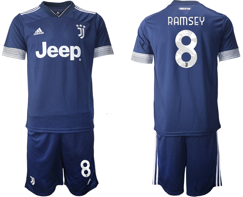 2020-21 Juventus 8 RAMSEY Away Soccer Jersey