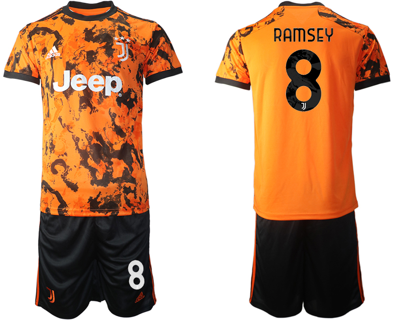 2020-21 Juventus 8 RAMSEY Third Away Soccer Jersey
