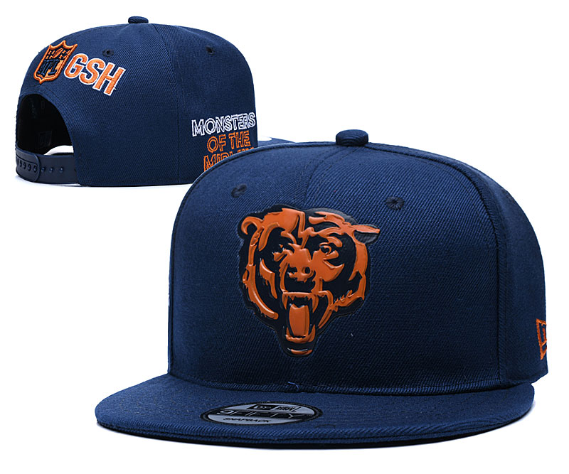 Bears Fresh Logo Navy Adjustable Hat YD