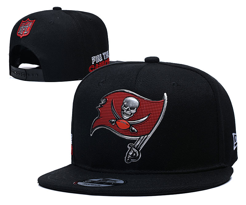 Buccaneers Team Logo Black Adjustable Hat YD