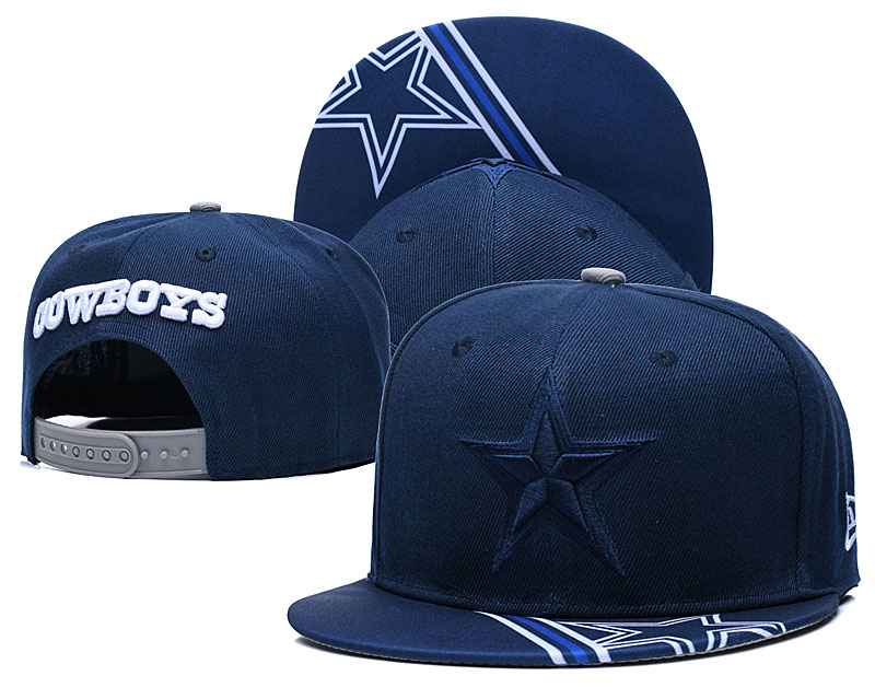 Cowboys Fresh Logo Blue Adjustable Hat YD