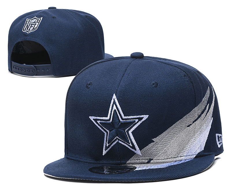 Cowboys Fresh Logo Navy Adjustable Hat YD