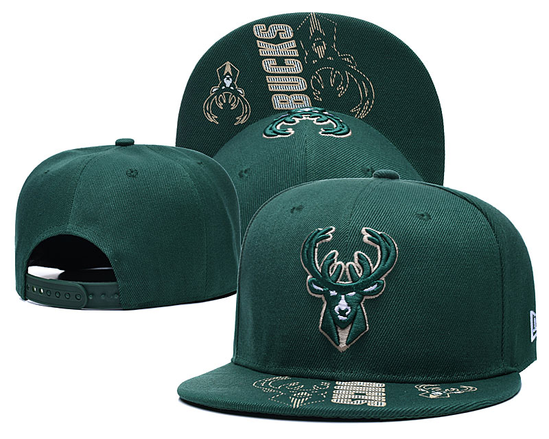 Bucks Team Logo Green Adjustable Hat GS