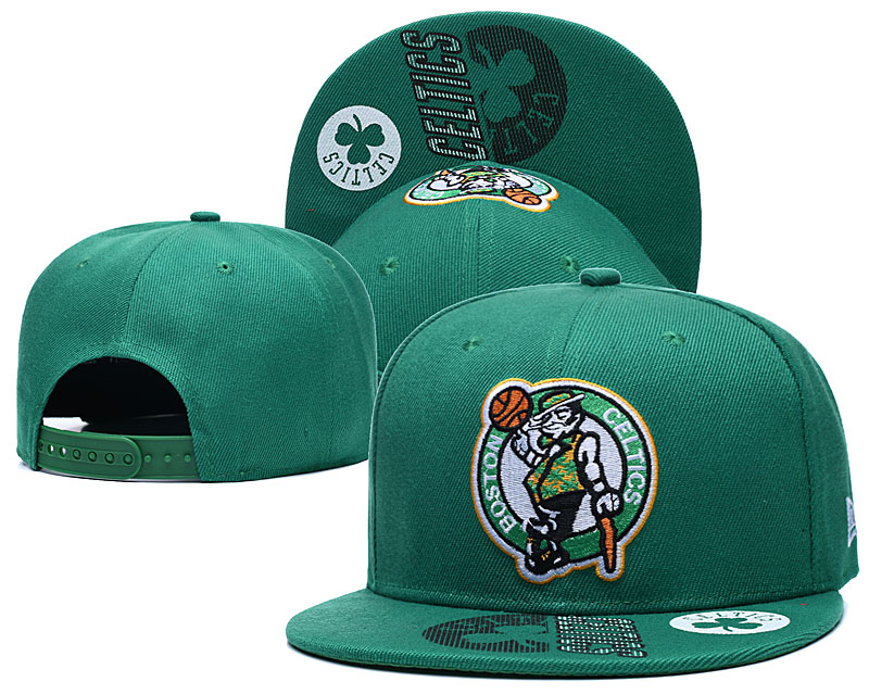 Celtics Team Logo Green Adjustable Hat GS - Click Image to Close