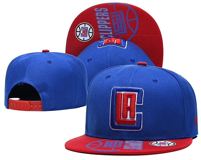 Clippers Team Logo Blue Adjustable Hat GS