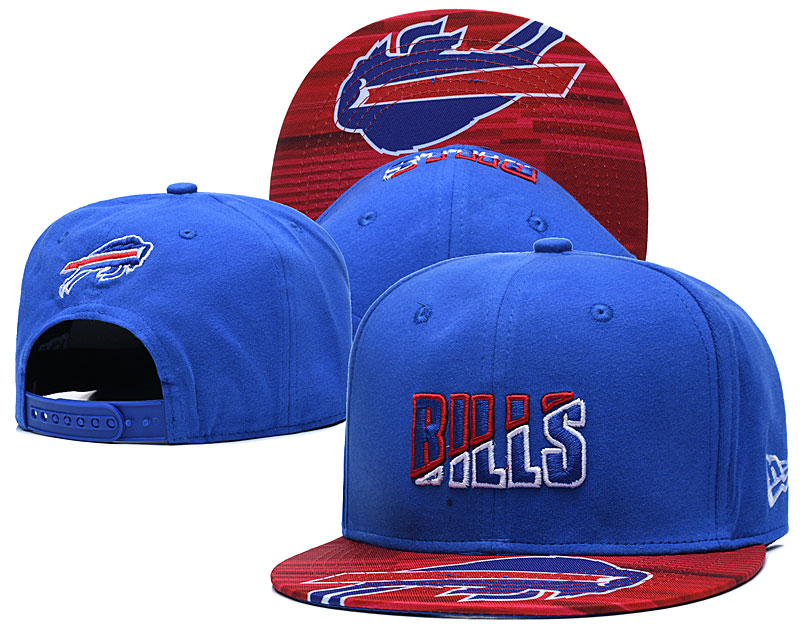 Bills Team Logo Royal 2020 NFL Summer Sideline Adjustable Hat YD
