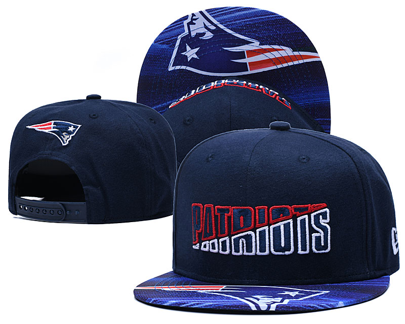 Patriots Team Logo Navy 2020 NFL Summer Sideline Adjustable Hat YD