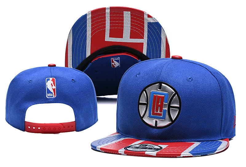 Clippers Team Logo Blue Adjustable Hat YD
