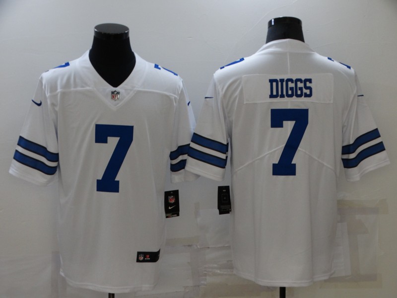 Nike Cowboys 7 Trevon Diggs White Vapor Untouchable Limited Jersey