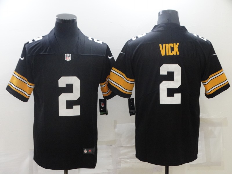 Nike Steelers 2 Michael Vick Black Vapor Untouchable Limited Jersey - Click Image to Close