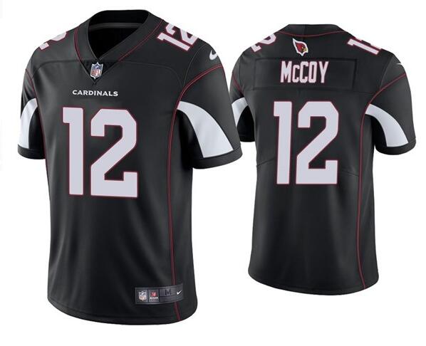 Nike Cardinals 12 Colt McCoy Black Vapor Untouchable Limited Jersey