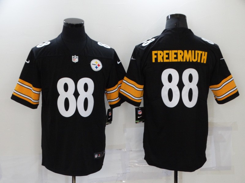 Nike Steelers 88 Pat Freiermuth Black Vapor Untouchable Limited Jersey - Click Image to Close