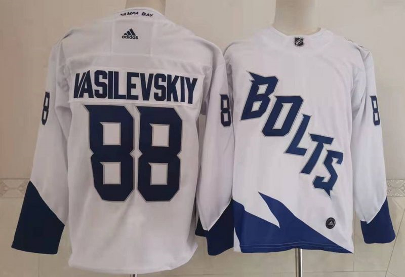 Lightning 88 Andrei Vasilevskiy White 2022 NHL Stadium Series Adidas Jersey