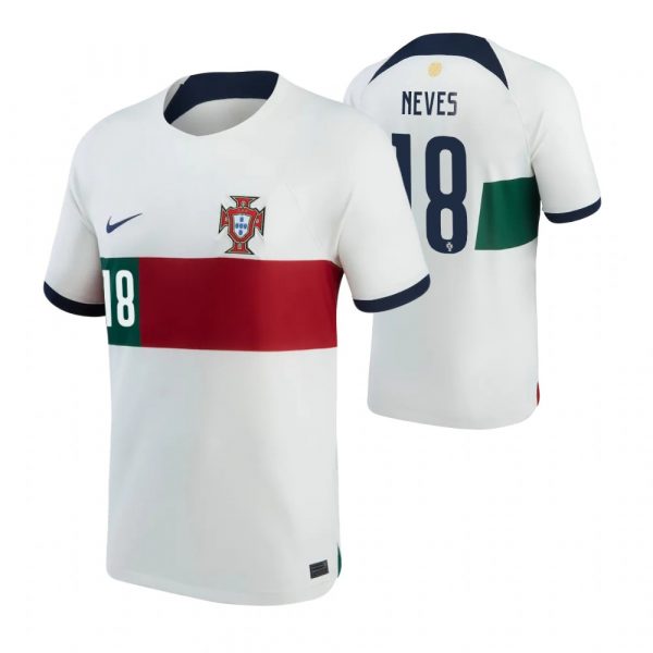 Portugal 18 NEVES Away 2022 FIFA World Cup Thailand Soccer Jersey - Click Image to Close